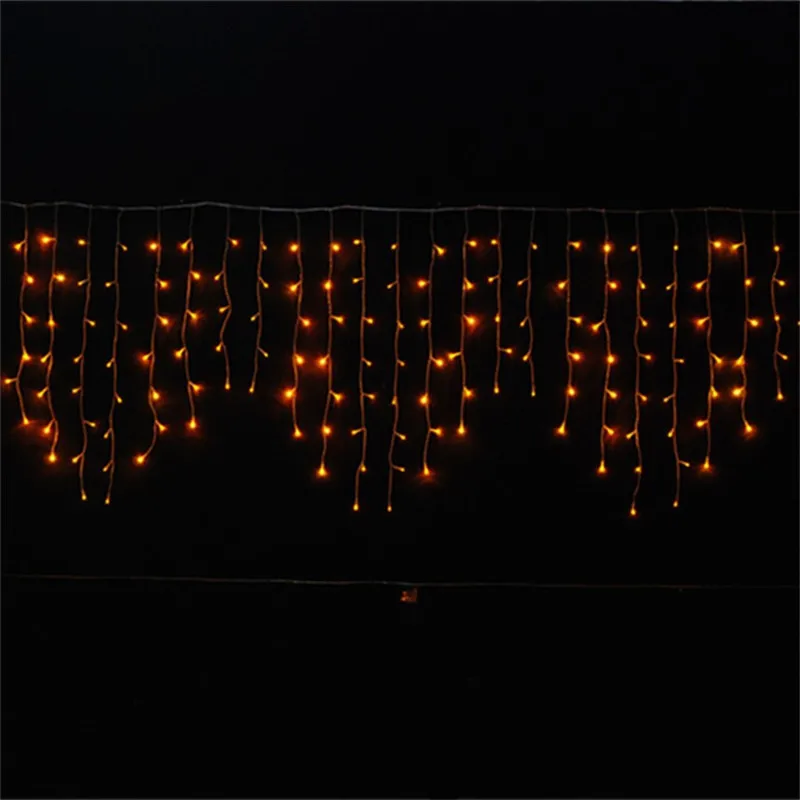 3.5M 96leds LED String Lights Curtain Icicle Garland fairy lamp Christmas Holiday Wedding Party Outdoor Decoration EU/US plug 3.5M 96leds LED String Lights Curtain Icicle Garland fairy lamp Christmas Holiday Wedding Party Outdoor Decoration EU/US plug