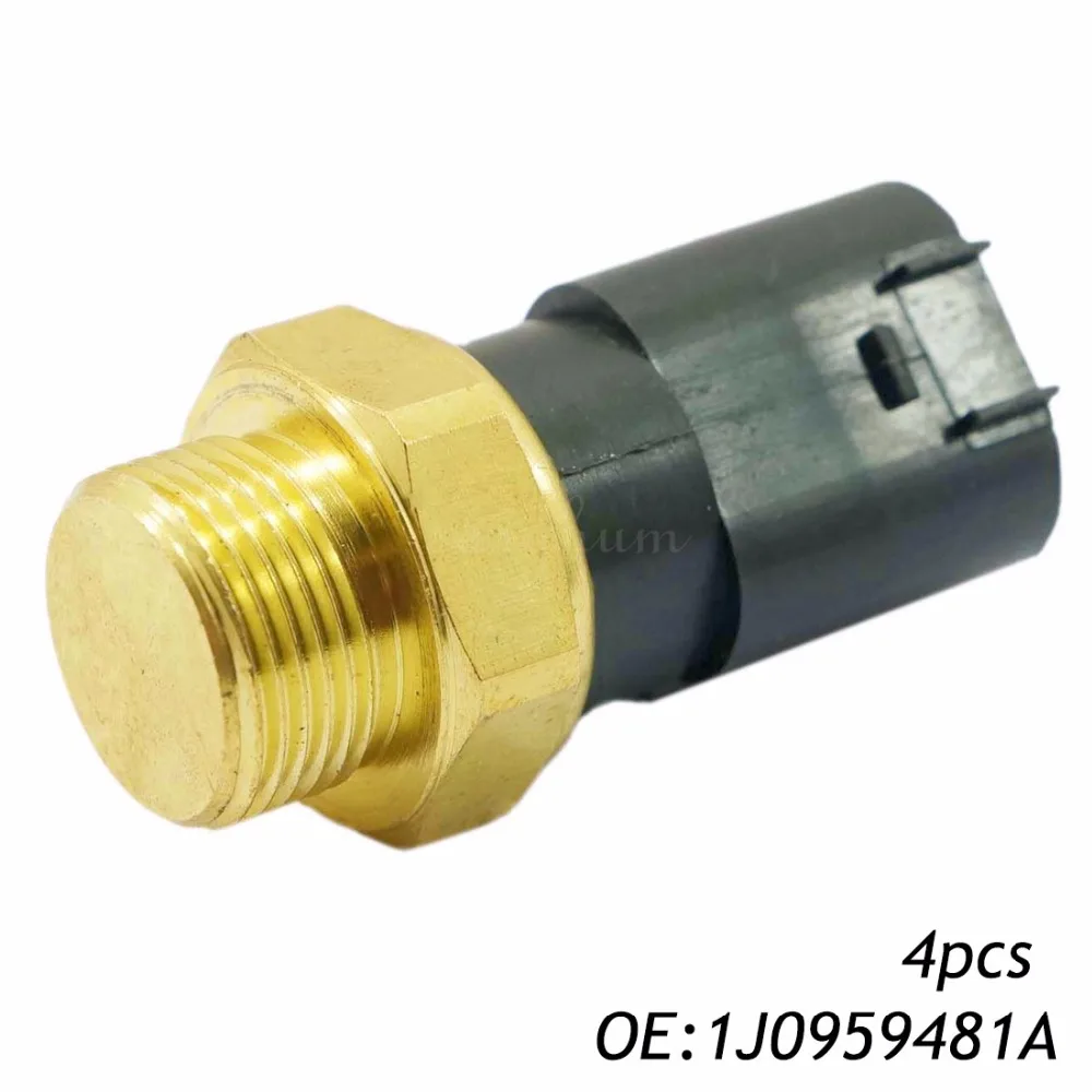 4pcs 1j0 959 481 A 1j0959481a Cooling Fan Thermal Switch Temperature Sensor 1j0 959 481a For Vw
