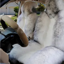 Сувениры Зимние новые целый кусок из натуральной Австралийский чистой Универсальный шерсть на сиденья 2 шт. переднего сиденья