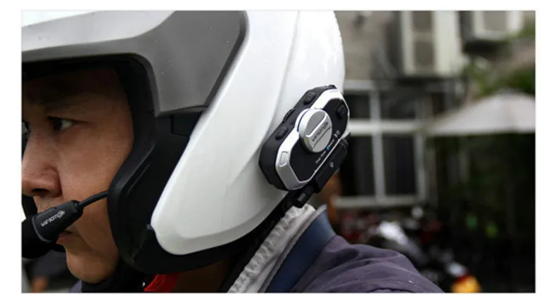 Motorcycle Helmet Bluetooth Headset Vimoto V8 850mAh Multi-function BT Interphone Motorbike Stereo Headphones for Two Way Radios (20)
