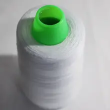 3000 ярдов полиэфирные швейные нитки отбеленные белые 402 швейные нитки для футболки шорты платье юбка 40 s/2 Быстрая