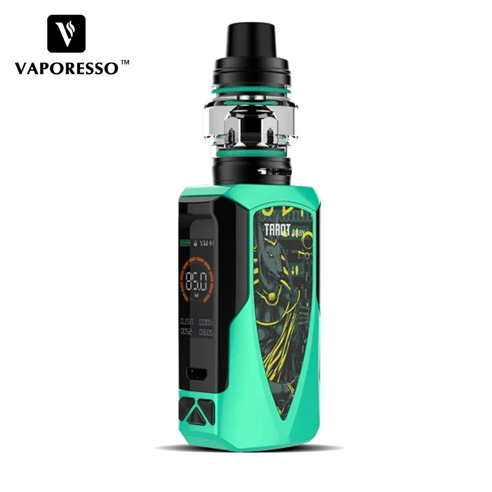 

Original Electronic cigarette Vaporesso Tarot Baby 85W TC Vape Kit & 2500Ahm Box Mod with 4.5ml/2ml NRG SE Tank GT Meshed Coil
