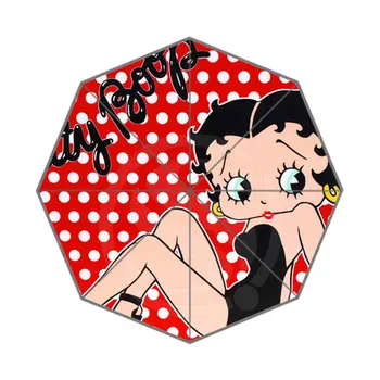 

Hot Custom Betty Boop Best Nice Cool Design Portable Fashion Stylish Useful Foldable Umbrella Drop Shipping #-23j74