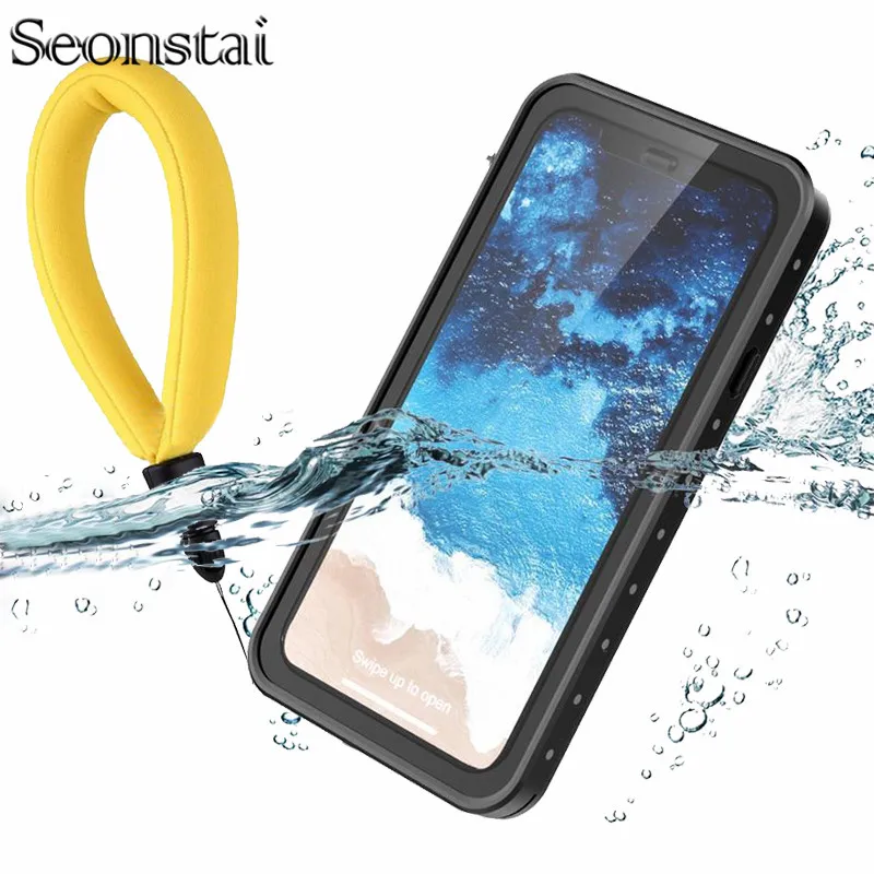 ل فون XS ماكس Snowproof حالة المياه برهان واضح عودة الغلاف الأمامي ل iPhonex Etui كوكه ل فون Xs Xr مع معصمه ل فون XS ماكس Snowproof حالة المياه برهان واضح عودة الغلاف الأمامي ل iPhonex Etui كوكه ل فون Xs Xr مع معصمه