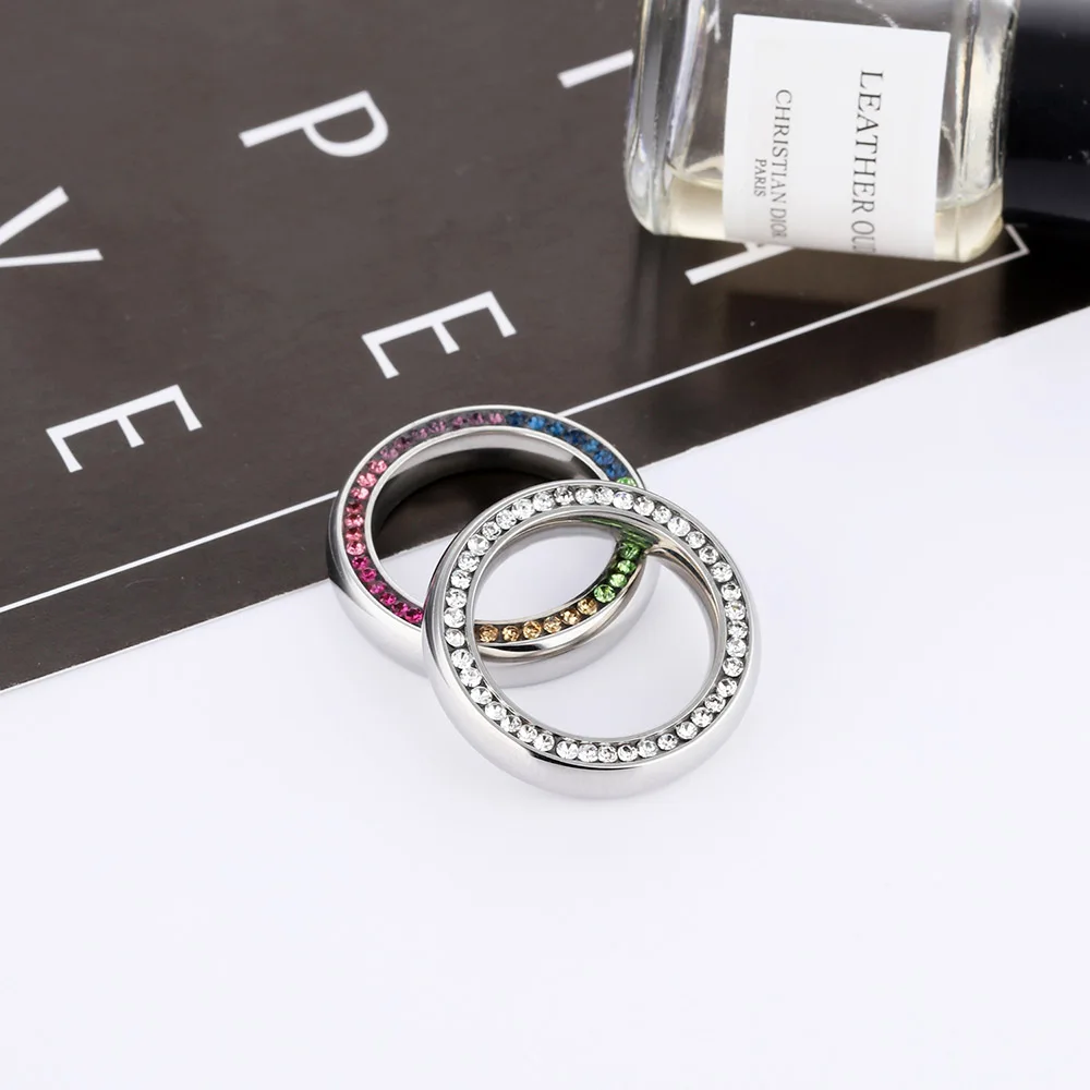 Cubic Zirconia Wedding Rings for Women Colorful Rhinestone Statement Bands Engagement Ring wedding rings womens ring cubic zircon ring finger rings jewelry rings ring jewelry