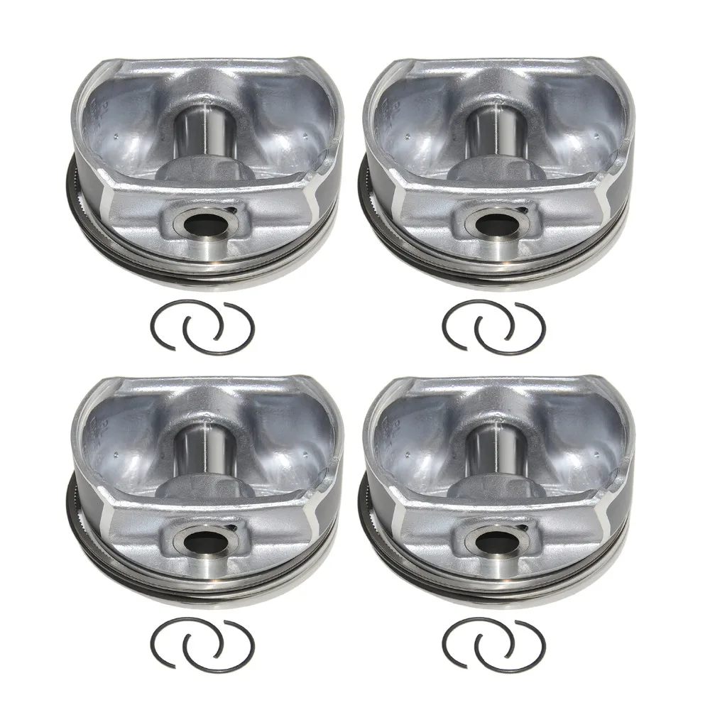 Набор поршней и колец AP01 для VW MKV GTI Passat Jetta AUDI A3 A4 TT A6 Seat ALTEA EXEO Skoda 2 0 TFSI BPY 06D107066C
