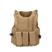 FSBE тактический Molle охотничий военный Molle боевой штурмовой плиты Перевозчик жилет(A-TACS) cs Вечерние