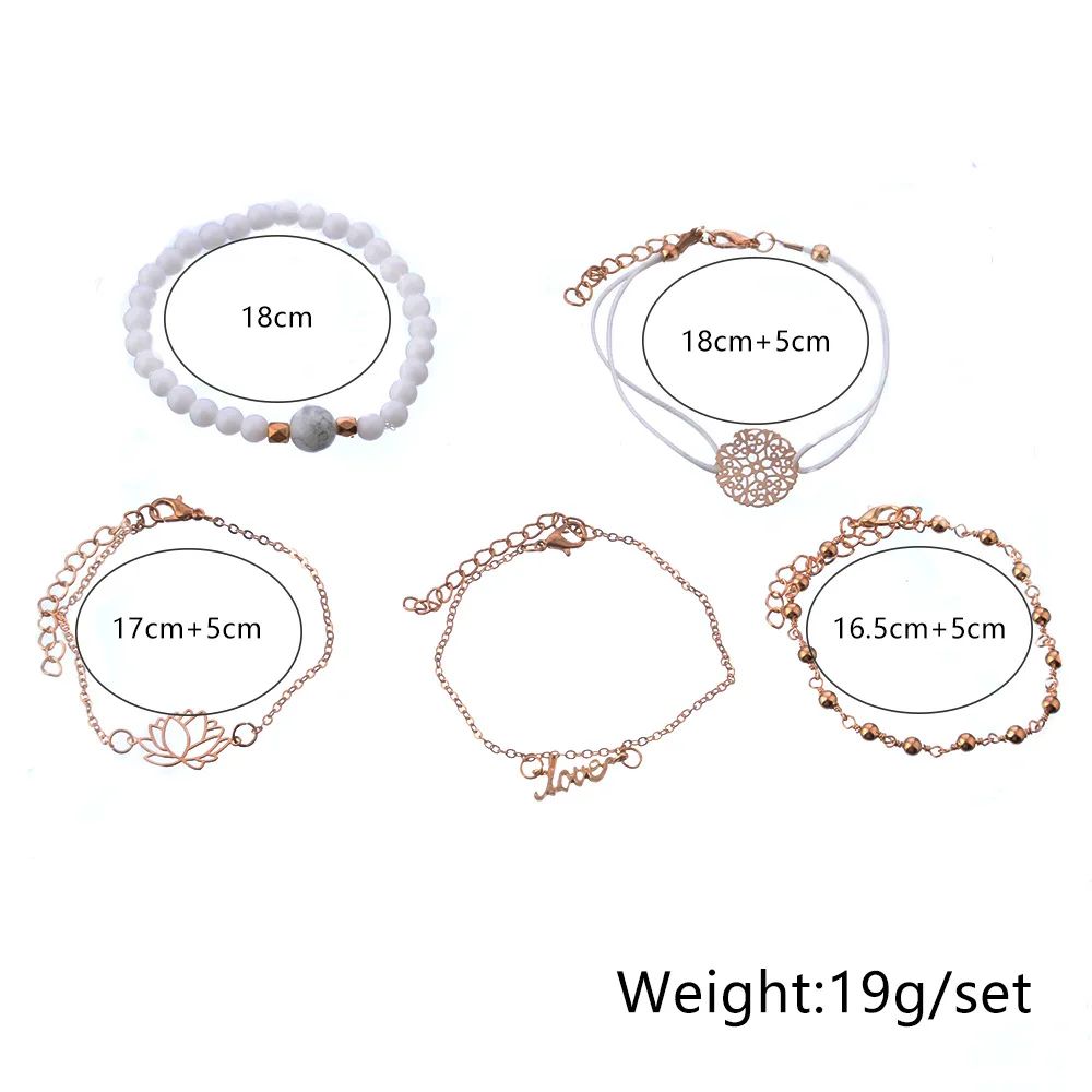 5-PCS-Set-Hollow-Pattern-Lotus-Flower-LOVE-Letters-Bead-Bracelets-Multilayer-Bracelet-for-Women-Fashion