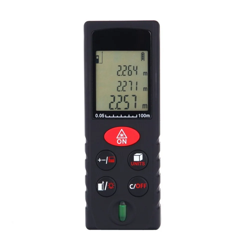 

Promotion1pc Digital Laser Distance Meter 40m/60m/80m/100m Laser Rangefinder Measure Distance/Area/Volume/Pythagorean theorem