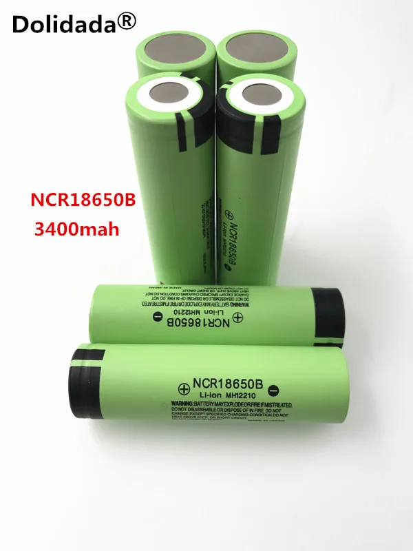 / Nuevo NCR 18650B 3,7 V 3400 mAh 18650 batera de LiTiO recargable para Las bateras de la linterna