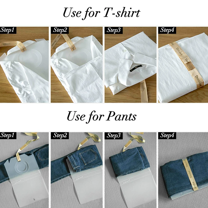 Nordic Dress Book Clothes Folder T Shirt Folding Board Closet Storage Suitcase Clothing Storage Wardrobe Organize Hostess Gift