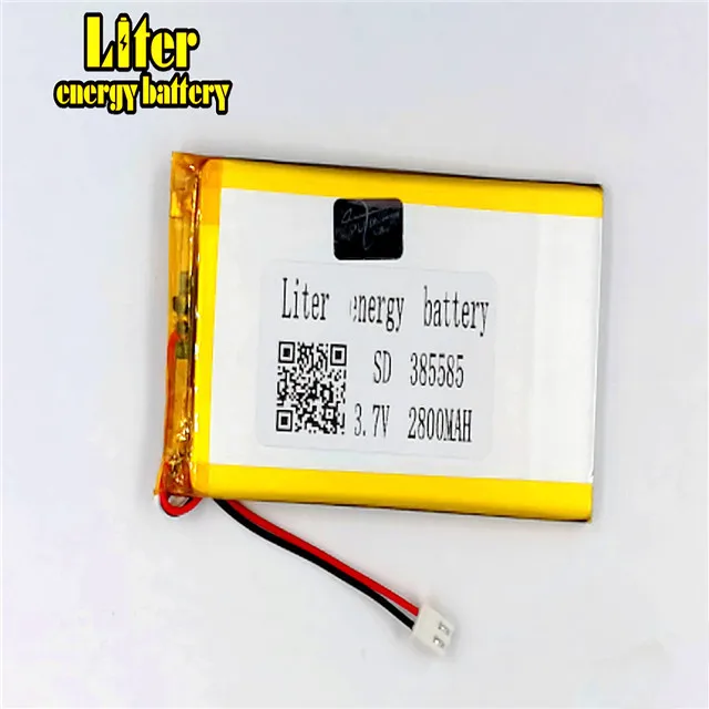 XHR-2P 2,45 2,54 2800mAh 385585 3,7 V специальное предложение полимерная литиевая батарея