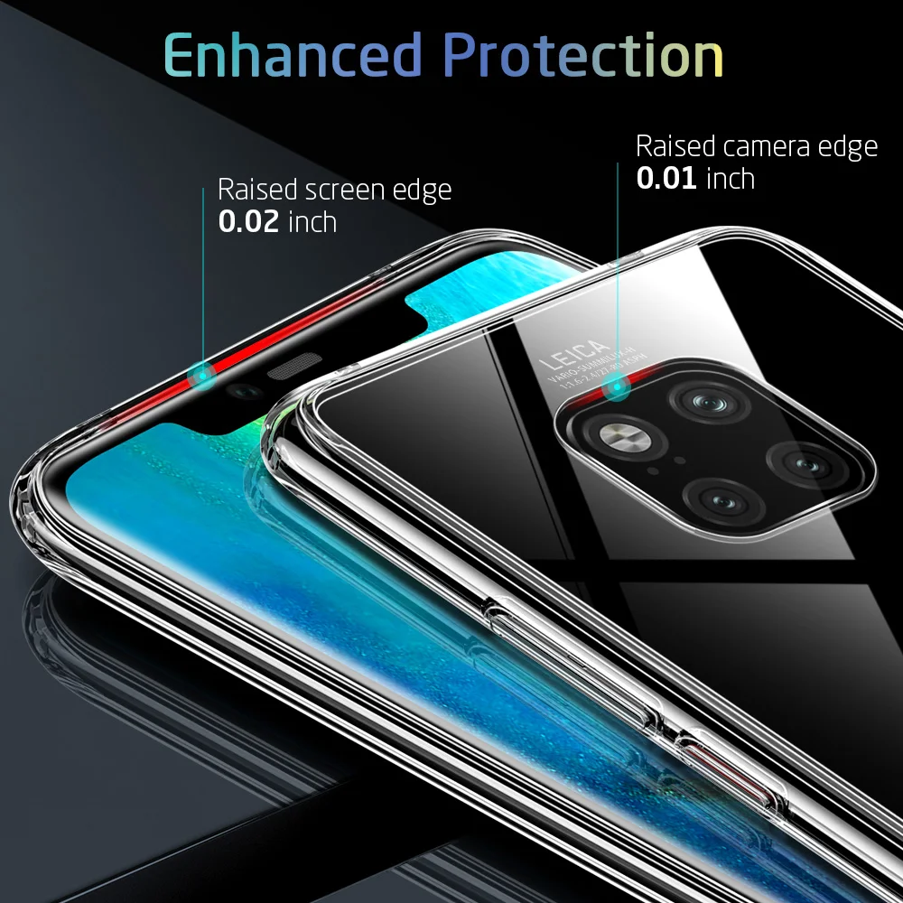 Чехол ESR из закаленного стекла для huawei mate 20, чехол с полным покрытием, ледяной кристалл, чехол для huawei mate 20 Pro, чехлы с закаленным стеклом