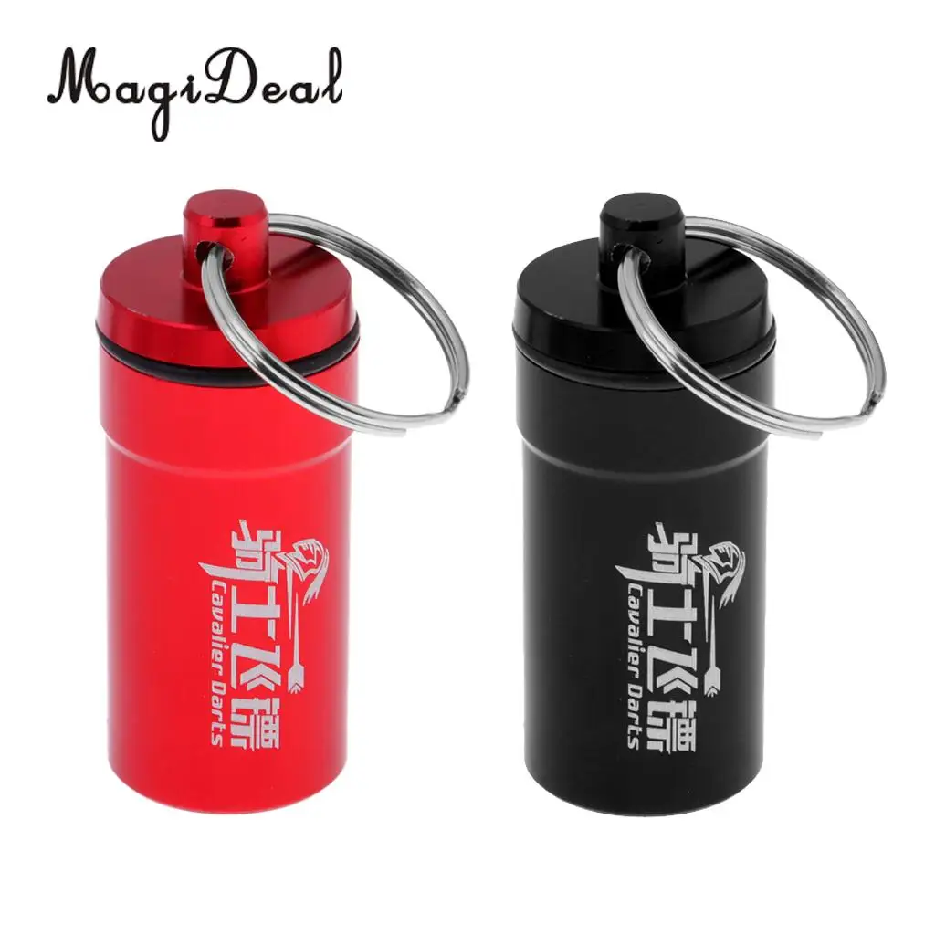 2Pcs/Pack Portable Dart Flights Savers Protectors Dart Soft Tips Points Needles Accessories Storage Box Supplies Case Holder