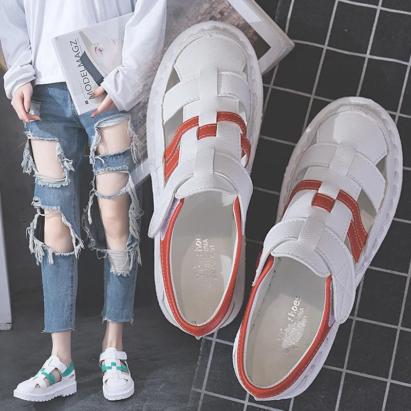 

Woman Summer Sandals For Women New Shoes Peep-toe Sandalias Flat Shoes Sandals Shoes Woman Mujer Ladies Flip Flops Footwear