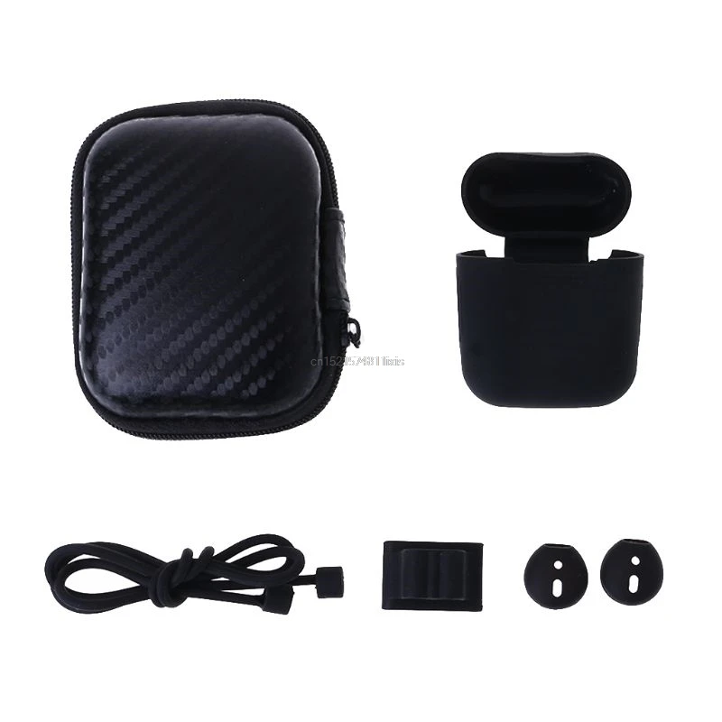 

5 in 1 Storage Box Earphone Bag for Apple AirPods Case Earbuds Headphone Silicone Protector Waterproof Headset Cover Accessories