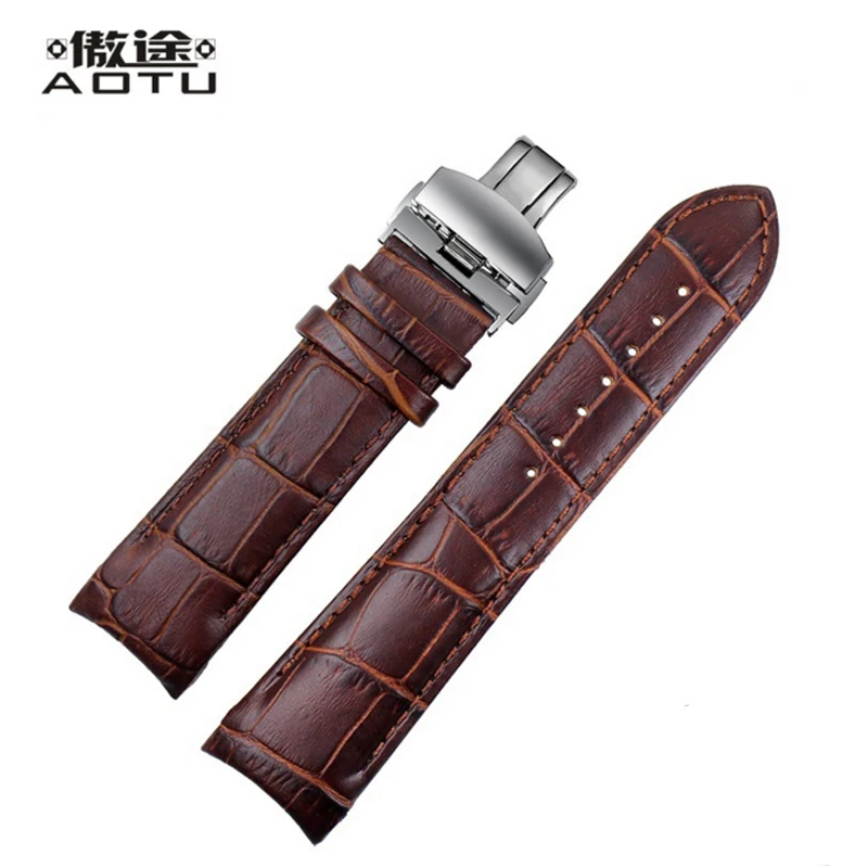 

Genuine Leather Watchbands For Tissot COUTURIER T035 Ladies Watch Bracelet Belt Vintage Watch Band For Men Clock 22/23/24mm