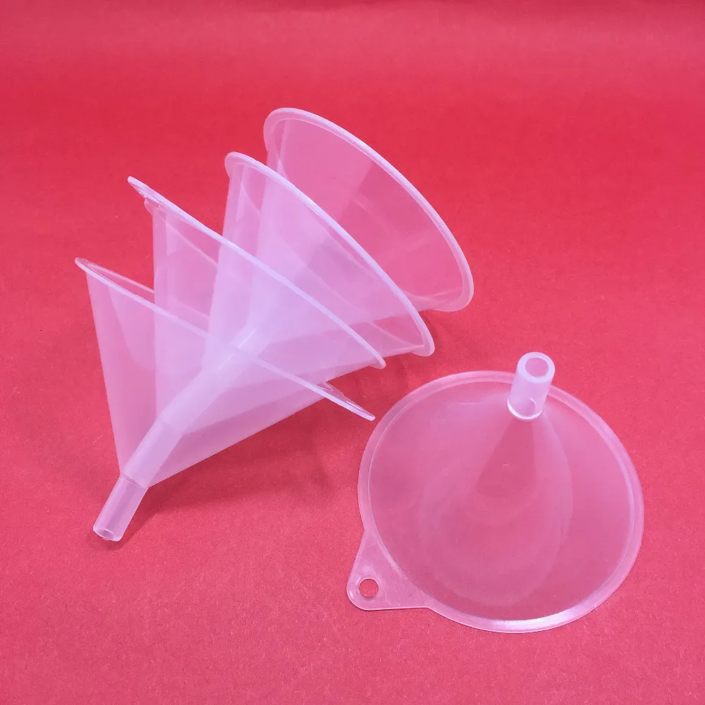 

YOTAT 5pcs Clear Funnel for Refill Roland Mimaki Mutoh Epson Canon plotter large printer ink cartridge refilling Liquid Oil