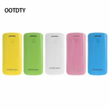 Portable LED USB 5V 2x 18650(no) Power Bank Box Case Kit DIY Cell External Battery Charger Backup Shell