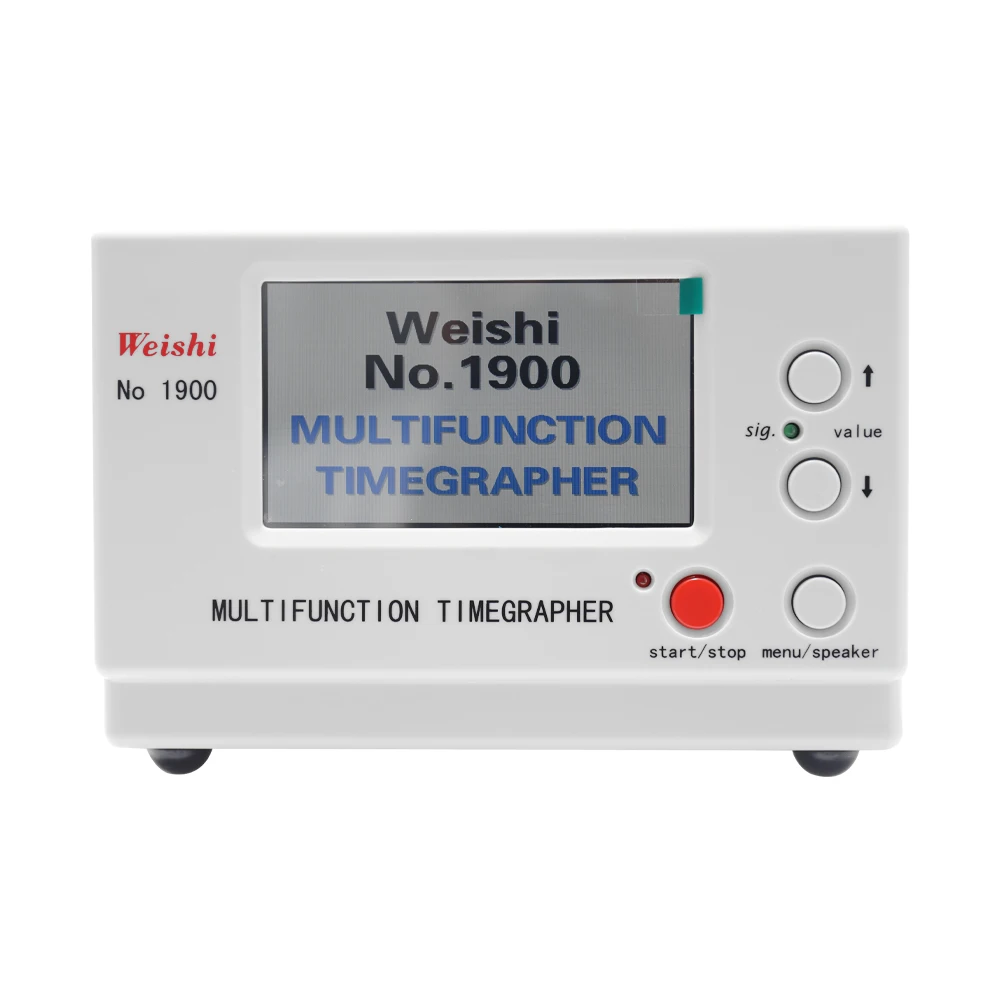 

WeiShi No.1900 Multifunctional Professional Timegrapher Precise Mechanical Watch Test Repairing Tool Instrument
