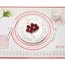 1 шт. 40*60 см тесто не-Противоскользящий коврик для духовки силиконовый коврик для кондитерских инструментов прокладка для замеса теста коврик для выпечки клецки лист LB 309