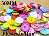 10MM~38 MM colors Dyed Plastic shirt buttons decoration coat boots sewing clothes accessory brand garment button P-112 ► Photo 3/6