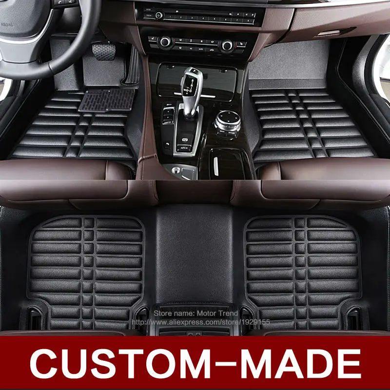 

Custom make case car floor mats for Hyundai ix25 ix35 Tucson Santa Fe Elantra Sonata high quality anti-slip carpet liners
