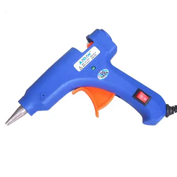 

AD-E British Glue Gun High Power Glue Gun 20w Adjustable Constant Temperature Hot Melt Glue Gun Durable Stainless Steel Pipe