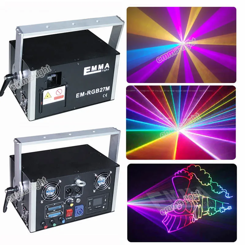 4w 3d Colorful laser light disco laser light rgb animation laser show