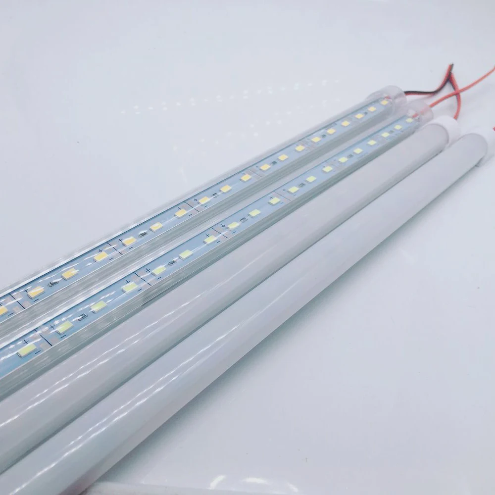 

1-5pcs*50cm DC12V SMD 5730 LED Hard Rigid LED Strip Bar Light Aluminium shell +pc cover LED Bar Light 5730