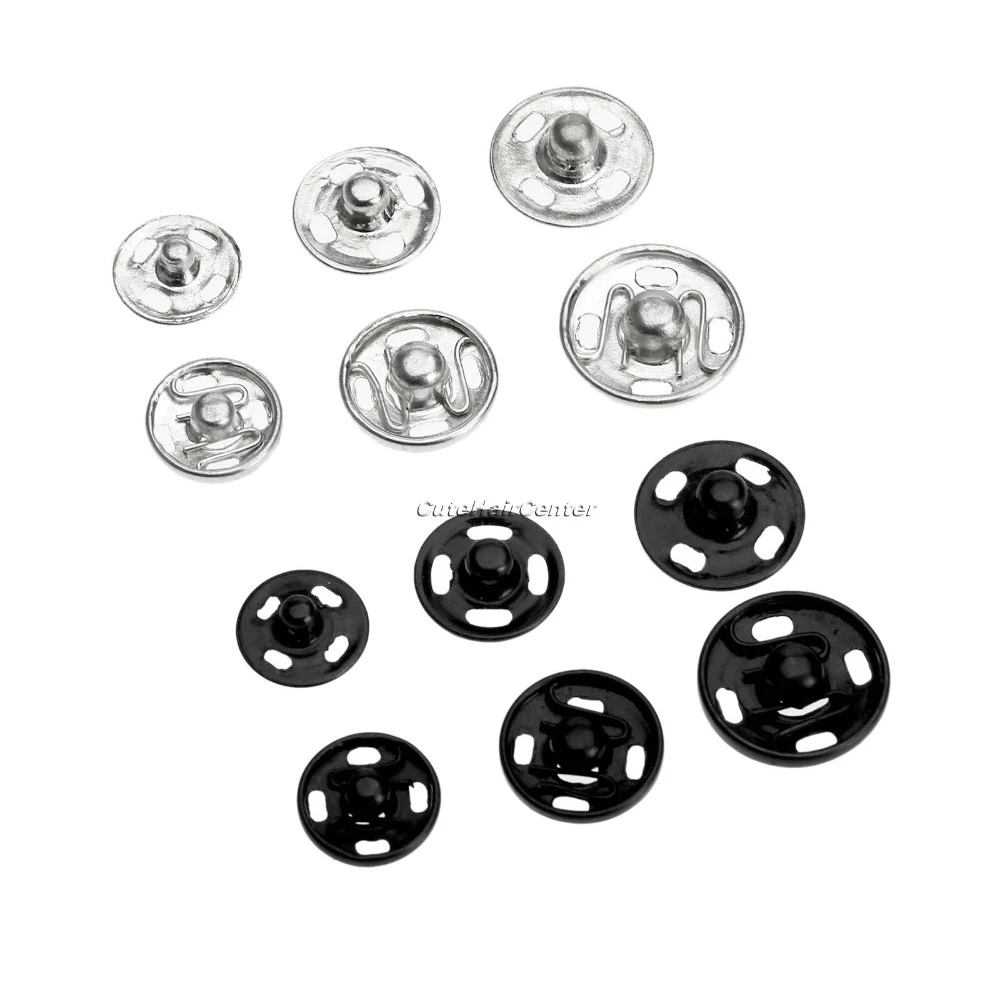 14mm 50 black buttons Offer