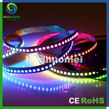 

Built in ws2811 chip individul control RGB led pixel strip lights 5050 144leds,full color change