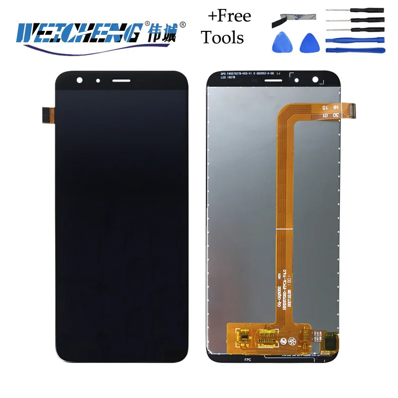 

WEICHENG HHD67020-FPCA-V3.0 5.7" For Ulefone Mix 2 LCD Display Touch Screen Digitizer Replacement For Mix 2 LCD +free Tools