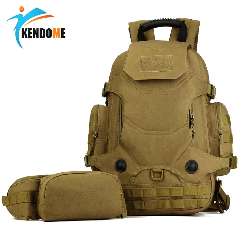 New Outdoor Military Tactical Backpacks Camping Bags Mountaineering bag Men's Hiking Rucksack Travel Backpack+Waist Pack New Outdoor Military Tactical Backpacks Camping Bags Mountaineering bag Men's Hiking Rucksack Travel Backpack+Waist Pack