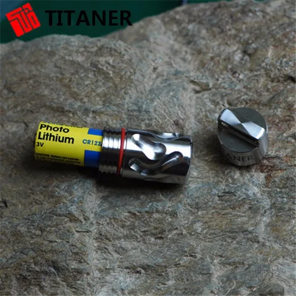 Открытый Кемпинг Titaner titanium водонепроницаемый таблеточный ящик лекарственная капсула с цепочкой для ключей портативный контейнер/Чехол наборы для путешествий