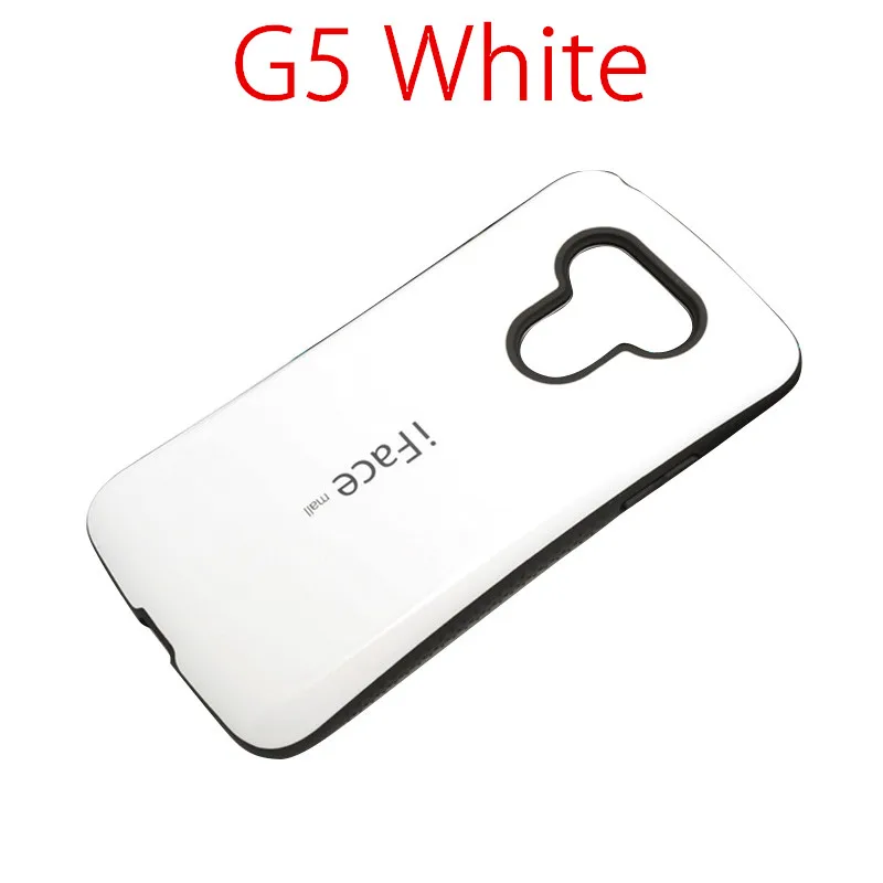 IFace Mall Гибридный противоударный чехол для LG G5 G4 G3 Heavy Duty задняя крышка Жесткий, крепкий корпус кожи полная защита мобильного телефона чехол s - Цвет: G5 White