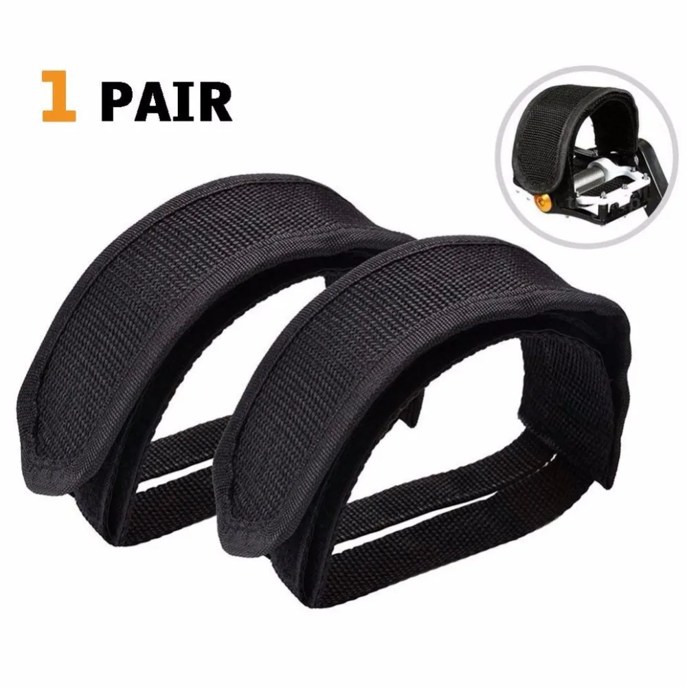 

Bicycle accessories bicycle pedal belt buckle set Mountain bike pedal parts black high quality 8