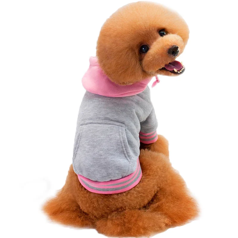 Dog Clothes Sweater Hoodie For Small Dogs Clothing French Bulldog Pet Winter Hoodie Coat Pet
