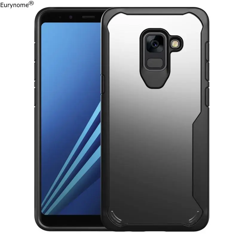 Чехол для samsung Galaxy Note 10 Plus прозрачный противоударный пластиковый чехол A8 S10 NOTE