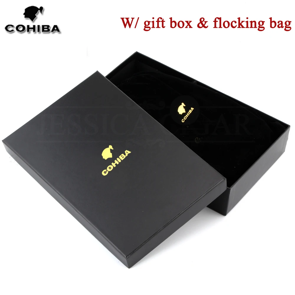 Чехол COHIBA из кедрового дерева и кожи для путешествий коробка сигар портативный