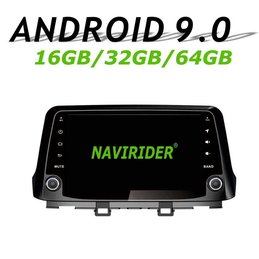 Высокая конфигурация Восьмиядерный Android 9,0 Автомобильный gps для HYUNDAI KONA- навигация автомобильное радио bluetooth 64 Гб большая память