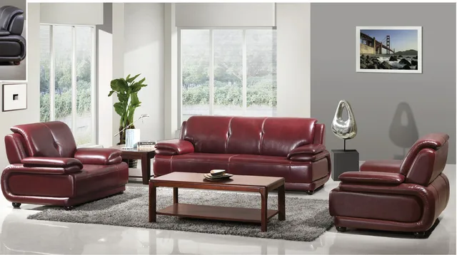Hotel Office Reception Sofa Red Leather Large Price Advantages Hotel Office Reception Sofa Red Leather Large Price Advantages