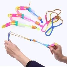 3 шт./лот, синий, красный светильник, излучающий маленькие и большие рогатки, светящиеся стрелы, фея