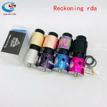 

Reckoning RDA Colorful Replaceable Atomizers 25mm 510 thread RDA Fully Adjustable 304 Stainless Steel Construction Tank