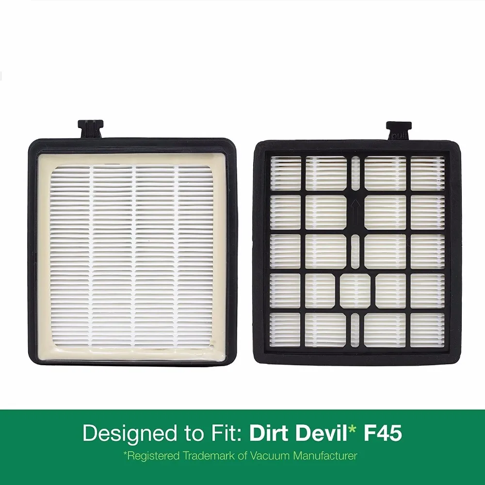 2-Dirt Devil F45 (F-45) HEPA фильтры часть #2KQ0107000. Предназначен для посадки грязи дьявол