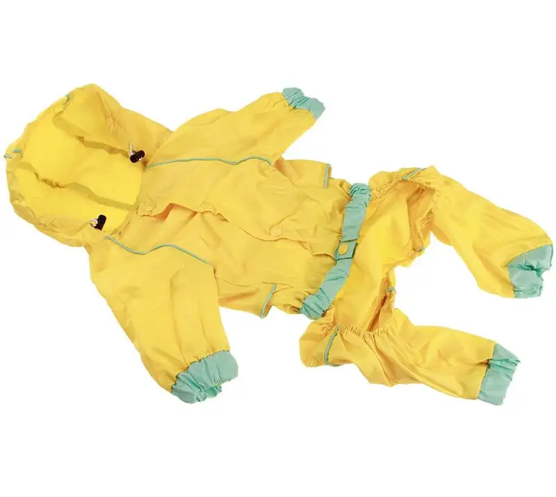 Дождевик для собак, одежда для щенков, повседневный Камуфляжный водонепроницаемый дождевик для щенков, повседневная куртка, костюмы для питомцев, комбинезоны, плащи