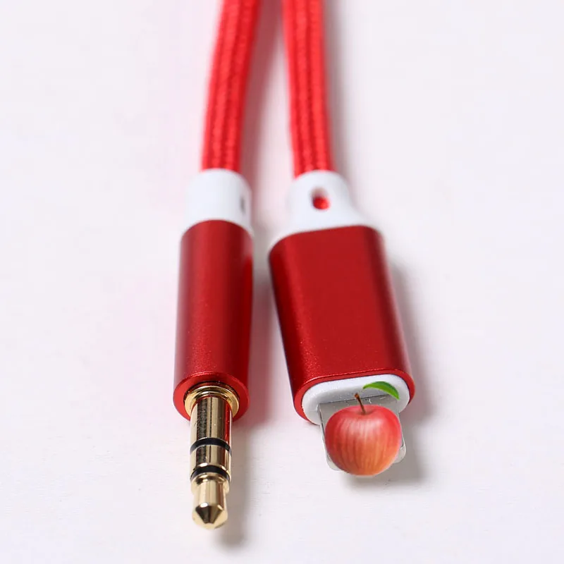 

11 Version For Apple 7 Mobile Phone Aux Audio Line For Iphonex Audio Earphone Aux Vehiclemale To Male Connection Line
