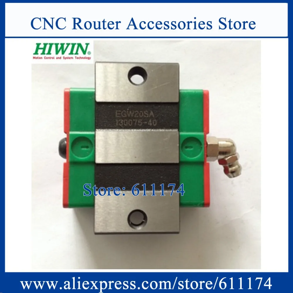 

2PCS NEW Original HIWIN Linear Guide Bearing EGW30SA Flange Slider block linear carriage match for EGR30 guide rail