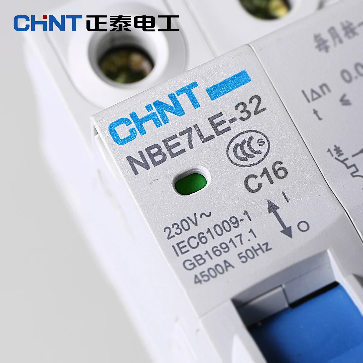CHNT CHINT маленькие заземления утечки автоматические выключатели NBE7LE 1P + N 16A 20A 25A 32A 40A