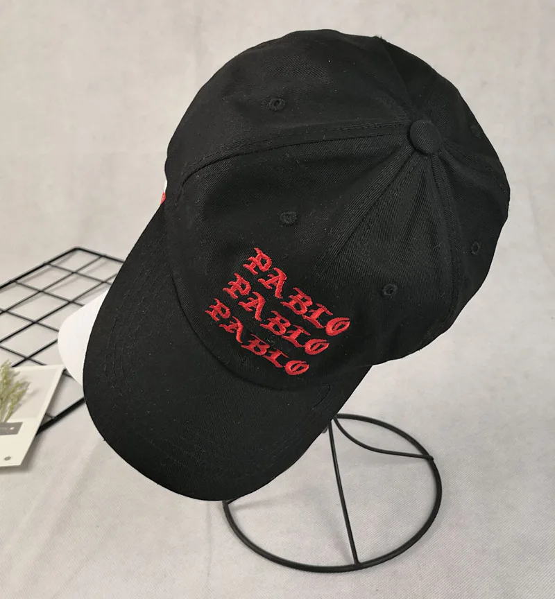 Women Men PABLO Cap Fashion Letter Embroidered Baseball Caps Unisex Solid Cotton Snapback Hat Male Female Hip Hop Hats CP0040 (11)